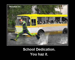 catchingbus 300x240 Todays Soul Stirring Parent Posts   08/31/11